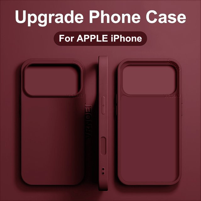 Stoßfeste Handyhülle für iPhone 17 Pro Max bis iPhone 11 in Blau von VRNOEI - Bild 1
