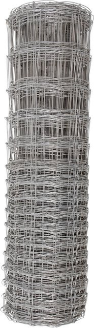 Knotengeflecht Crapal in Silber mit Zink-Aluminium-Beschichtung, Höhe: 100 cm, Länge: 50 m - Bild 1