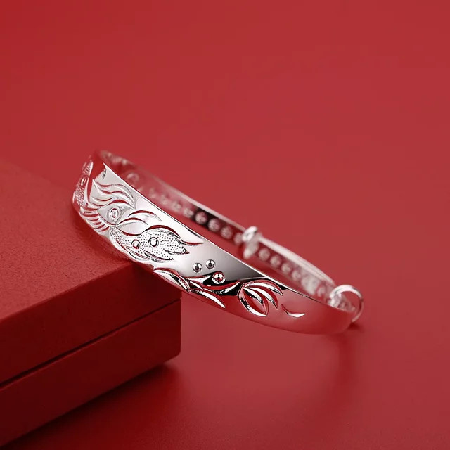Armband Phoenix, 999 Silber, Damen - Bild 1