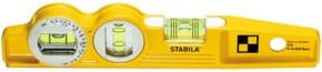 Stabila Wasserwaage mit Magnet in Gelb, Länge: 25 cm - Bild 1