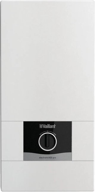 Vaillant Elektro-Durchlauferhitzer VED E 21/8 PRO in Weiß mit 21 kW Leistung - Bild 1