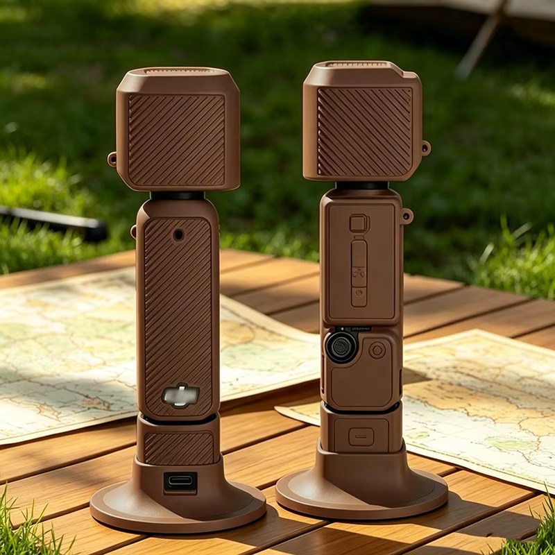DIXSG Silikon-Ganzkörper-Schutzhülle-Set für DJI Osmo Pocket 4 in Bunt mit Objektivkappe - Bild 5