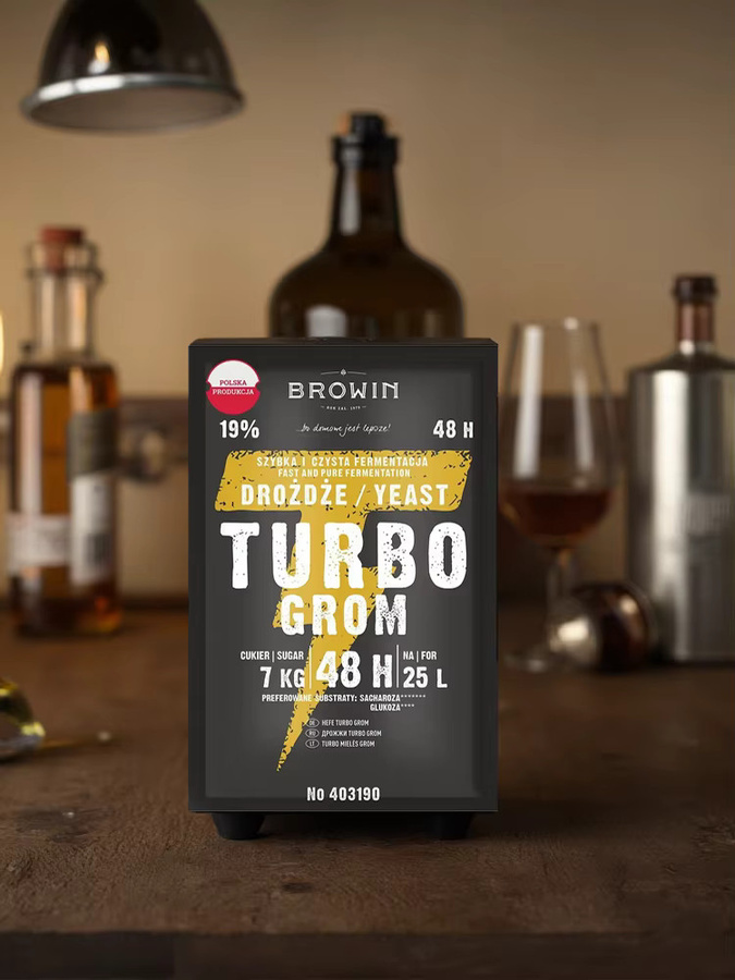 Browin Weinbrennereihefe Turbo für 19 % Alkoholgehalt in 48 Stunden - Bild 2