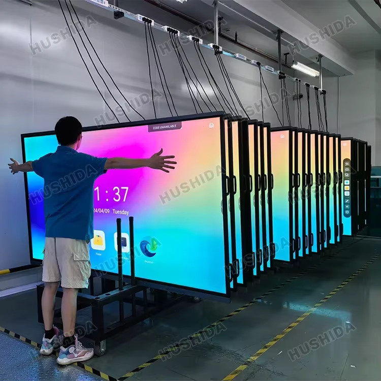 Interaktives Smart Whiteboard LED Display mit Touchscreen in Weiß - Bild 3