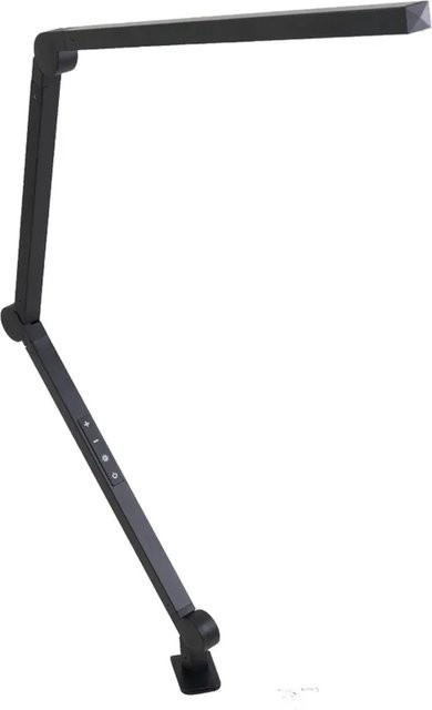 LUXULA LED Klemmleuchte aus Aluminium in Schwarz, dimmbar mit CCT Farbwahl Warm- und Kaltweiß, 10W Touch Schreibtischlampe - Bild 1