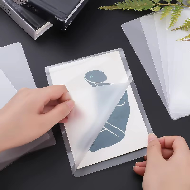 100 transparente Thermo-Laminierbeutel aus Kunststoff, 4 mm, zum Schutz von Fotos und Dokumenten durch Heißlaminierung - Bild 2