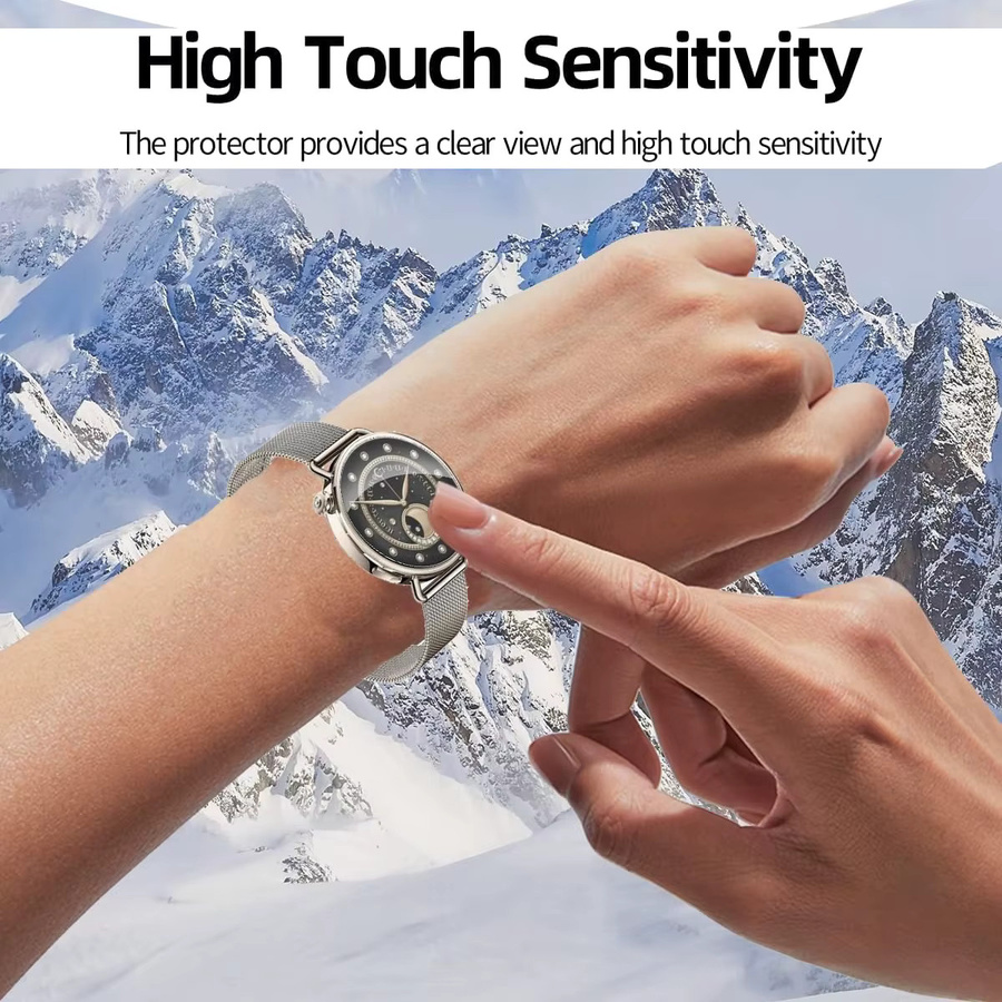Displayschutzfolie aus gehärtetem Glas für Xiaomi Watch S4 41 mm - Bild 3