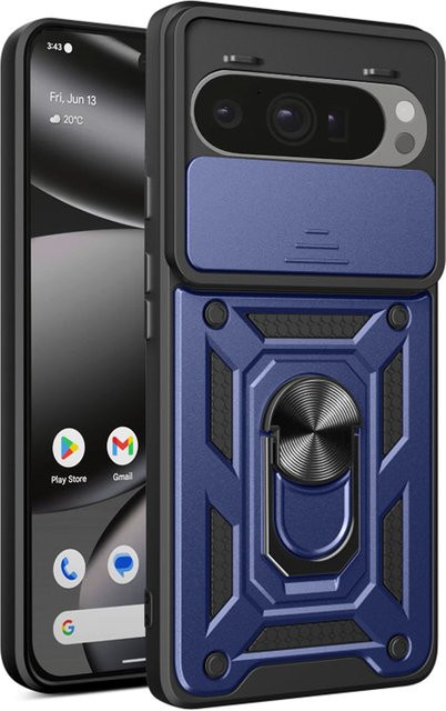 Techsuit CamShield Schutzhülle für Google Pixel 10 Pro XL in Blau - Bild 1