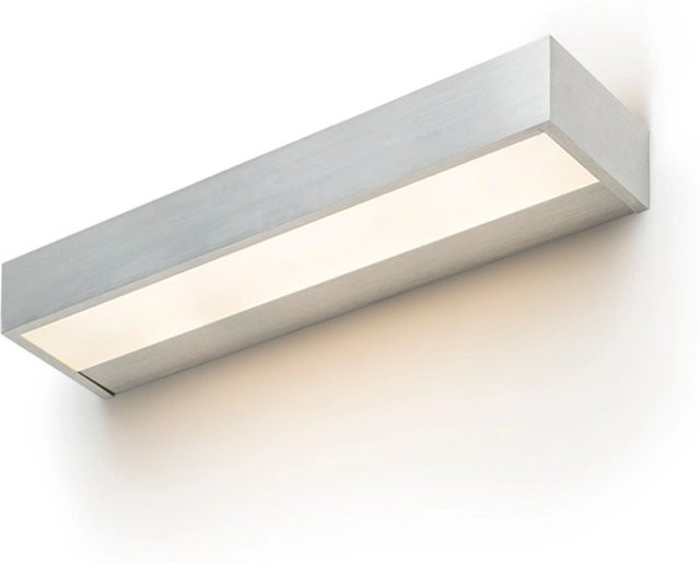 Rendl Wandleuchte Prio LED 62 Up-Down in Silber aus gebürstetem Aluminium mit 33 W - Bild 1