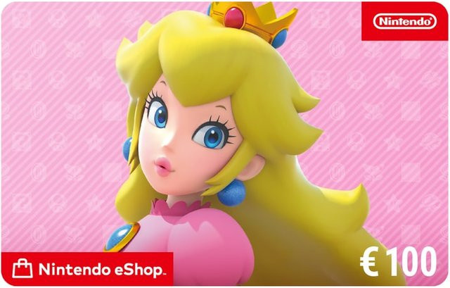Nintendo eShop Karte 100 EUR für Nintendo Switch in Pink - Bild 1