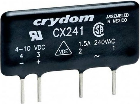 Crydom Halbleiterrelais CX241 in Schwarz - Bild 1