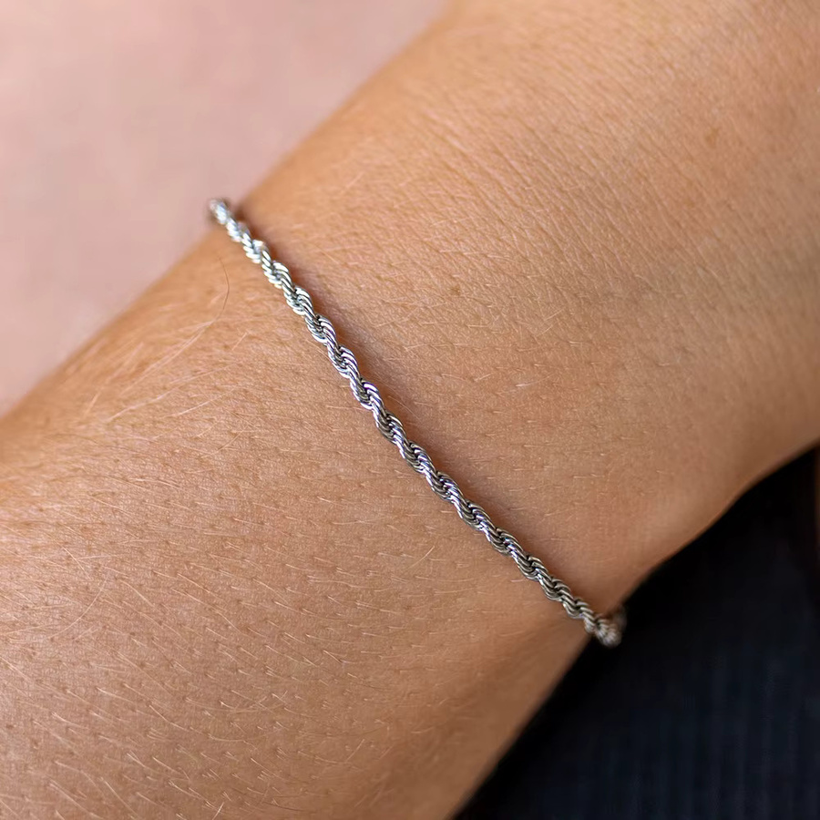 EMANCO Armband, Edelstahl, Silber, Unisex - Bild 3