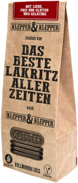 Klepper & Klepper Lakritz vollmundig süss 200 g - Bild 1