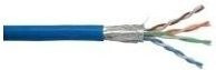 InLine Patchkabel Cat.5e Ethernet LAN Kabel, blau, SF/UTP, AWG26, PVC, 100 m - Bild 1