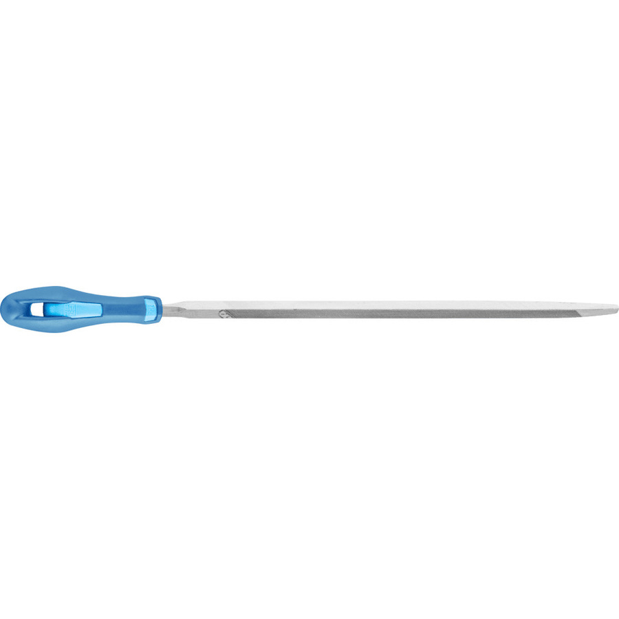 PFERD Dreikant-Sägefeile extra schmal mit Ergonomie-Feilenheft, Hieb 2, Länge: 150 mm - Bild 2