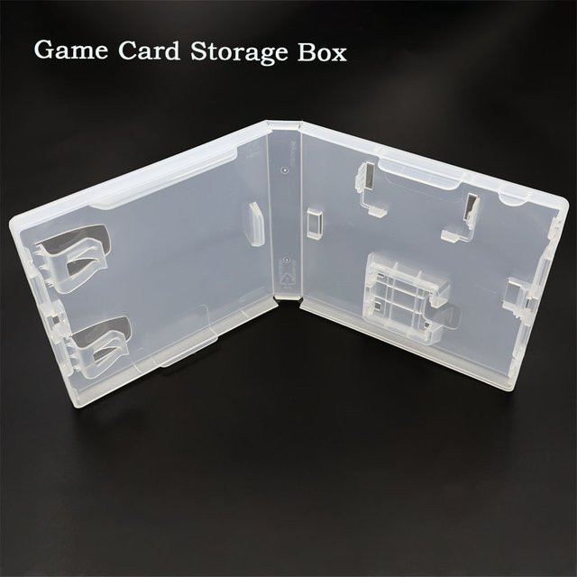 TingDong Transparente Aufbewahrungsbox aus PP für Nintendo DS, NDSL, NDSi und 3DS Spielkarten - Bild 1