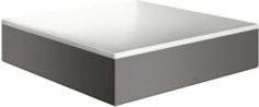 Hansgrohe Axor Suite Aufsatzwaschtisch aus Keramik in Weiß, B/T: 40 x 40 cm - Bild 1