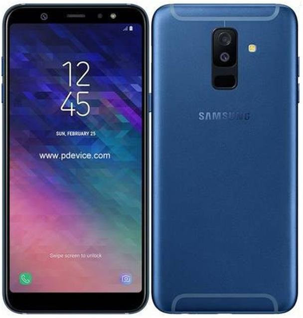 Refurbished Samsung Galaxy A6+ (2018) A605F Mobiltelefon in Blau mit 32GB ROM und 3GB RAM, LTE, Android, Single/Dual-SIM - Bild 1