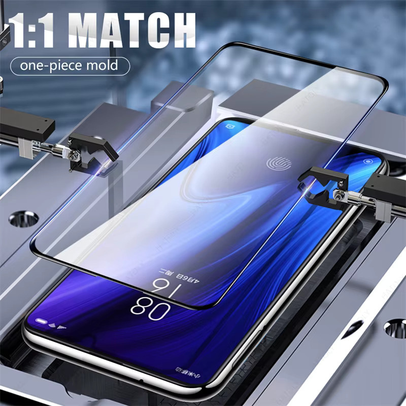 Realme P4 Power 5G Displayschutzfolie aus 3D Edge gebogenem Glas mit Kameraobjektivschutz, transparent - Bild 2