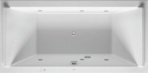 Duravit Whirlwanne Starck in Weiß mit Jet-Sys System und EB-Version, B/T: 180 x 90 cm - Bild 1