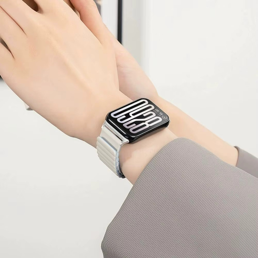 Xiaomi Uhrenarmband Silikon, Weiß, Unisex - Bild 3