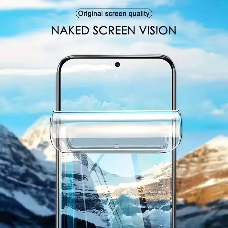 4er-Pack Hydrogel Displayschutzfolie für Samsung Galaxy A56, glänzende und weiche Schutzfolie, transparent - Bild 6