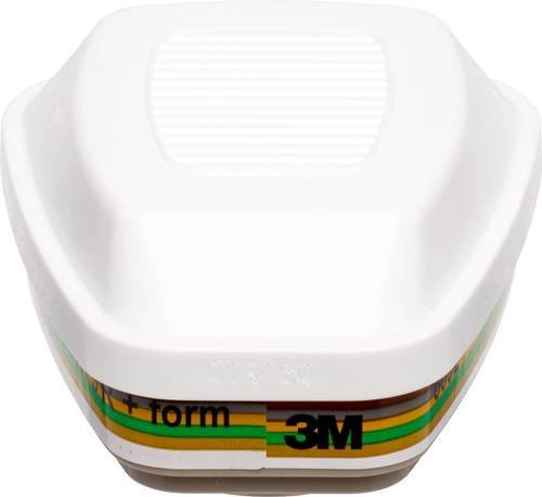 3M Kombifilter 6092 für Serie 6000, 4er Pack, Farbe Weiß - Bild 1