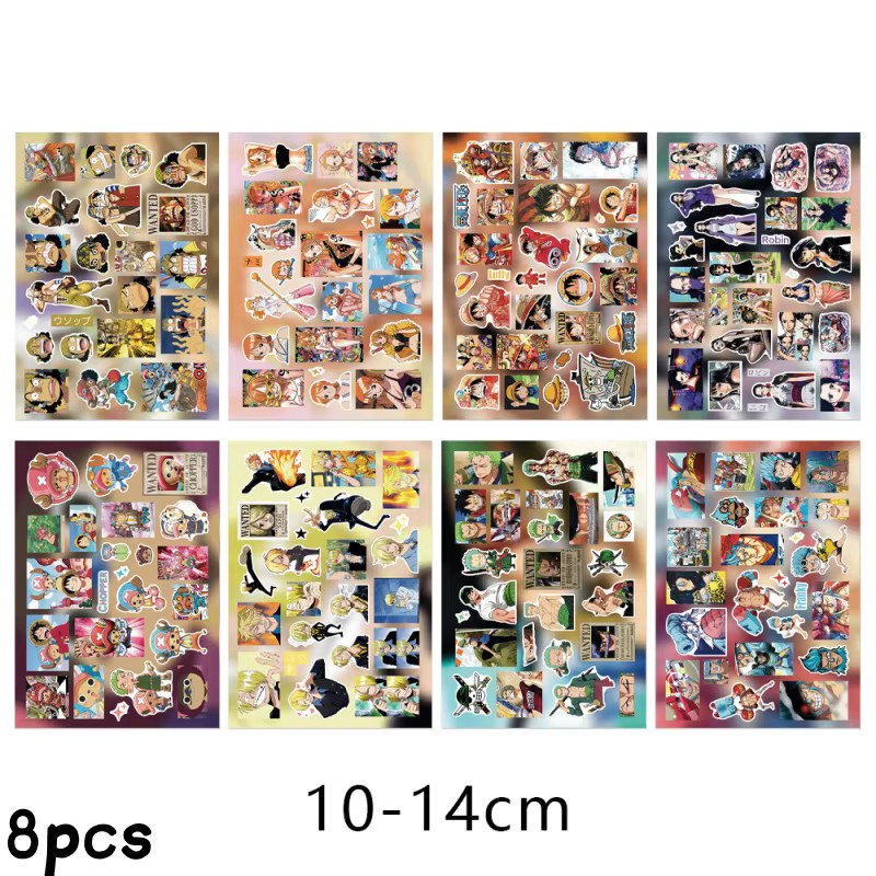 Bandai One Piece Aufkleber, Anime-Charaktere, wasserfeste Graffiti-Sticker - Bild 3