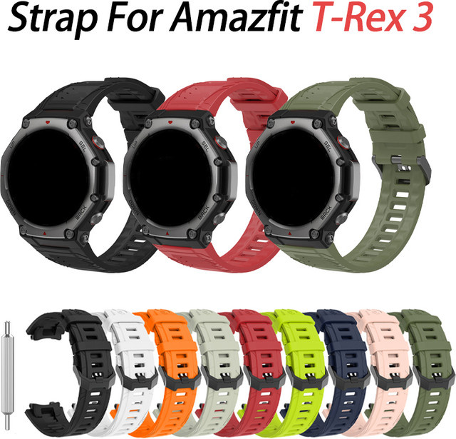 Amazfit Uhrenarmband Silikon, Unisex - Bild 1
