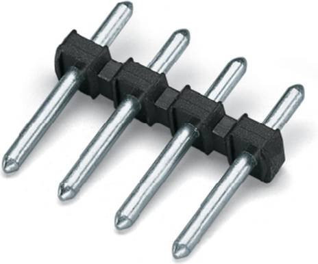 WAGO Stiftleiste Standard 252-903 Schwarz 1 Reihe 3 Polzahl 500 Stück - Bild 1