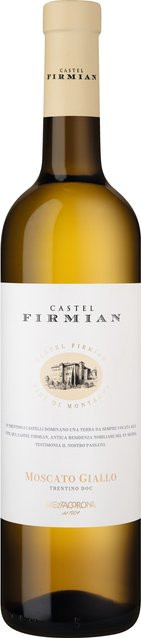 Castel Firmian Moscato Giallo Weißwein, Trentino, 2025, lieblich, 10,5 % vol, 0,75 l - Bild 1