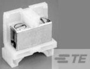 TE Connectivity Custom Terminal Blocks 1-1437395-4 Weiß - Bild 1