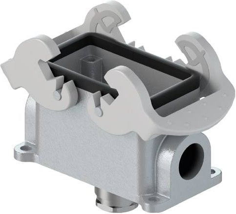 Wieland Electric Gehäuseunterteil 70.333.1035.0 in Grau aus Aluminium - Bild 1