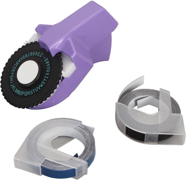 GoolRC Mini Tragbarer Handetikettendrucker mit Bändern in Violett - Bild 1