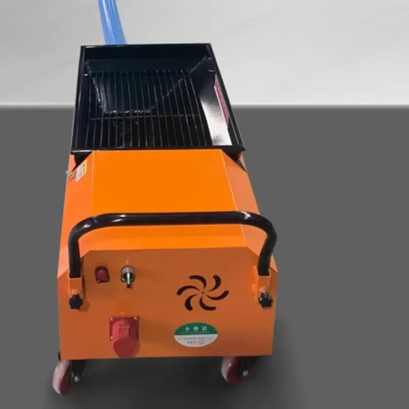 YunlinLi Betonförderpumpe mit Spiralstruktur in Orange für die sekundäre strukturelle Betonverteilung - Bild 5