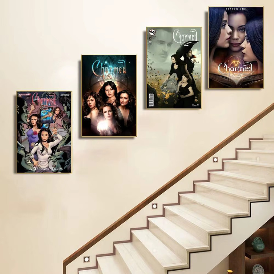 Charmed Filmplakat Wandkunst-Aufkleber in Mehrfarbig, Rechteckig - Bild 6