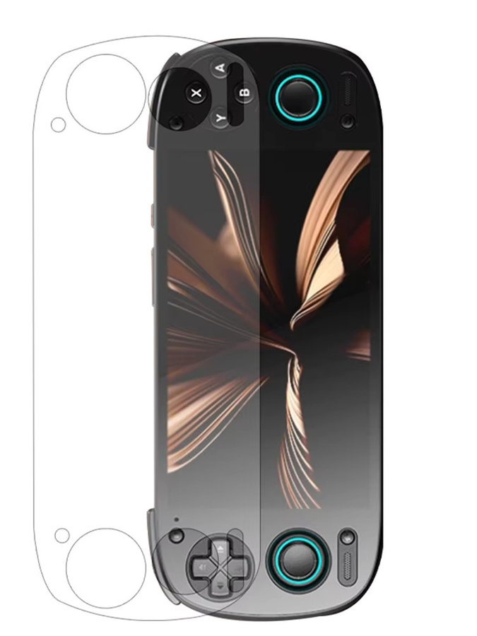 Retroid Pocket 5 Displayschutzfolie aus gehärtetem Glas, transparent - Bild 3