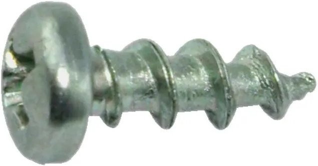 SFS Spt 6 Beschlagschraube Halbrundkopf mit Phillips PH 2 aus Stahl in Silber - Bild 1