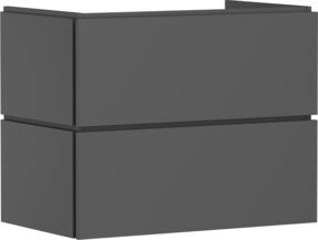 Waschtischunterschrank hansgrohe Xilesa E in Schiefergrau, B: 78,0 cm, T: 47,0 cm - Bild 1