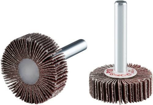 Rhodius Fächerschleifer 305116 für Metall, 10 Stück, Braun - Bild 1