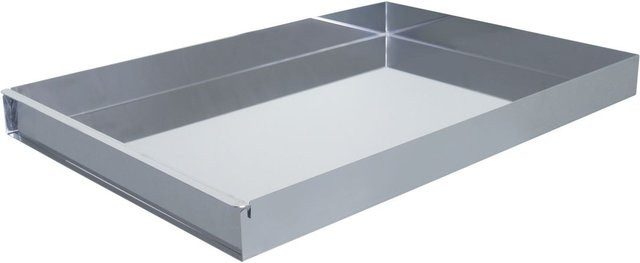Schneider Schnittkuchenblech aus Edelstahl in Silber, B: 40 cm, T: 58 cm, H: 5 cm - Bild 1