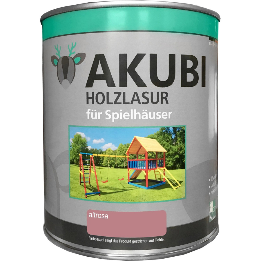 Karibu Holzlasur für Spielhäuser Altrosa 750 ml - Bild 2