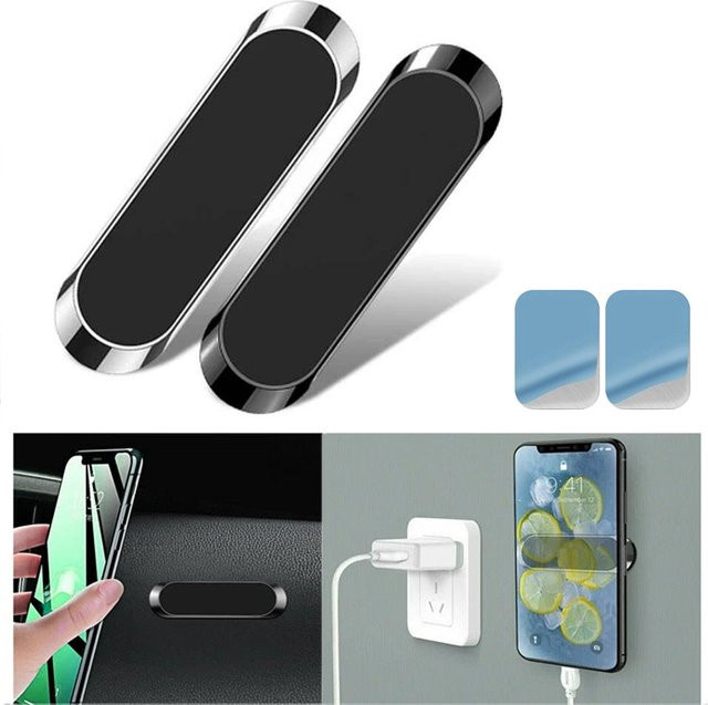 VORILYNEX Magnetische Auto-Handyhalterung mit starkem Magnet für Lüftungsschlitze und Wandmontage, kompatibel mit iPhone, Xiaomi und Huawei - Bild 1