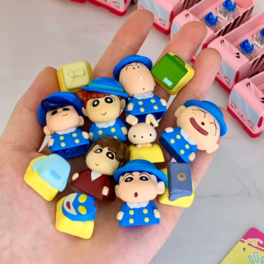 52TOYS Crayon Shin-Chan Dynamische Bus 3D-Tastenkappen-Serie Blind Box, Tastenkappen-Ersatz - Bild 2