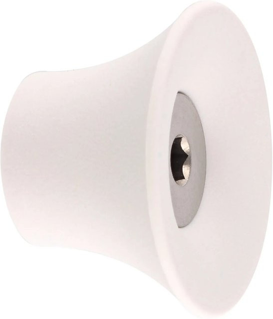 Wagner Wandhaken Hooks4home Tulip aus verzinktem Stahl in Hellgrau, Durchmesser: 40 mm, Tiefe: 25 mm - Bild 1