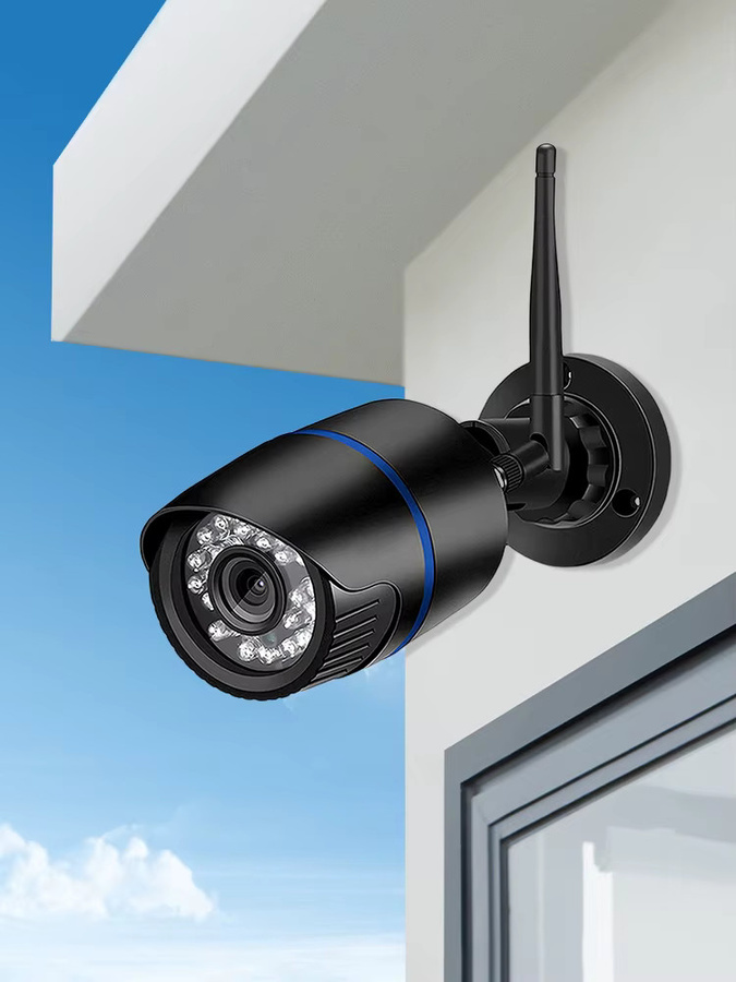 Hamrolte 5MP WLAN-Kamera für den Außenbereich, wasserdichte kabellose IP-Kamera in Schwarz mit Audioaufzeichnung, iCSee und Xmeye Cloud Unterstützung - Bild 7