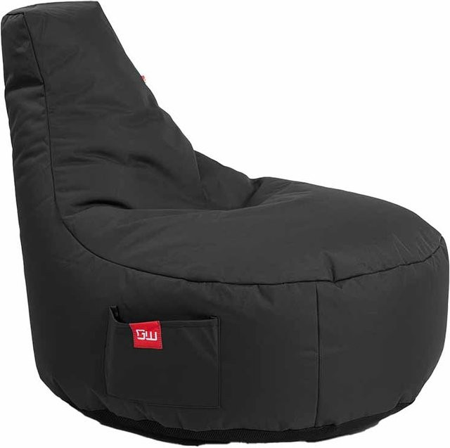 Gamewarez Gaming Sitzsack Alpha in Black - Bild 1