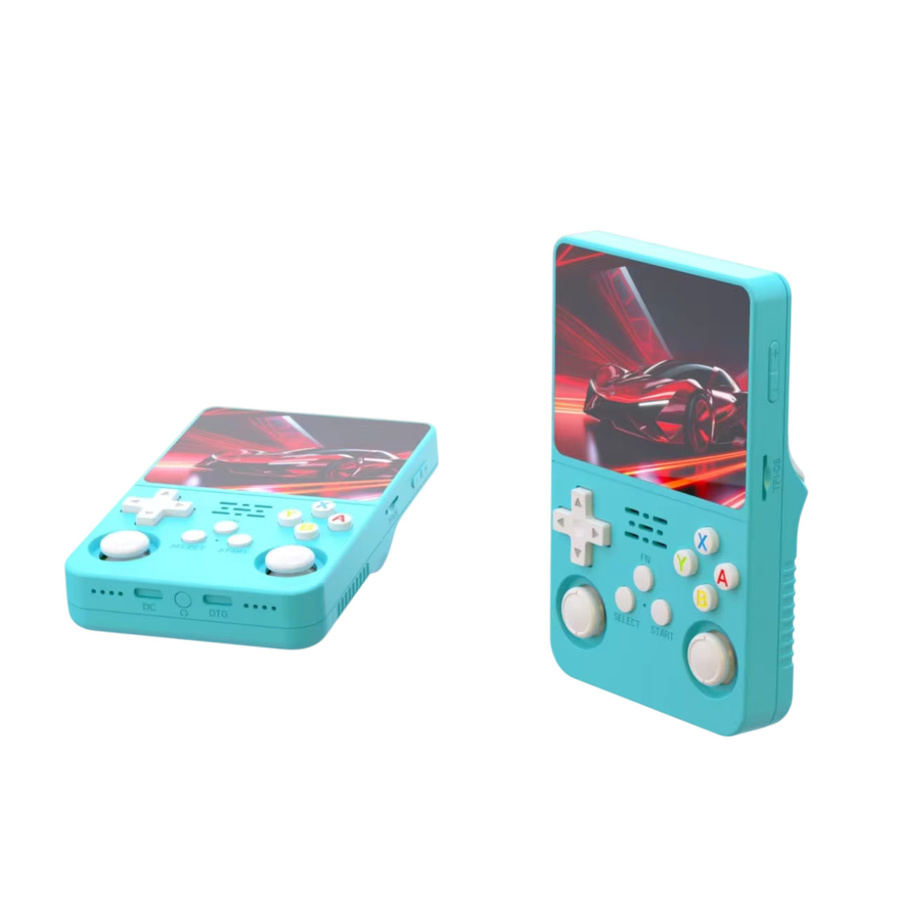 ZOCO Retro-Spielkonsole mit 3,5-Zoll-Display, Linux-Open-Source-System und 64 GB Speicher in Lila - Bild 3