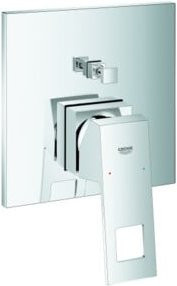 Grohe Eurocube Joy UP-Wannen-Einhebelmischer mit Schwenkauslauf, Chrom - Bild 1