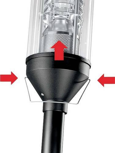 Trilux Entriegelungsbügel 2223800 09800EB in Schwarz aus Metall - Bild 1